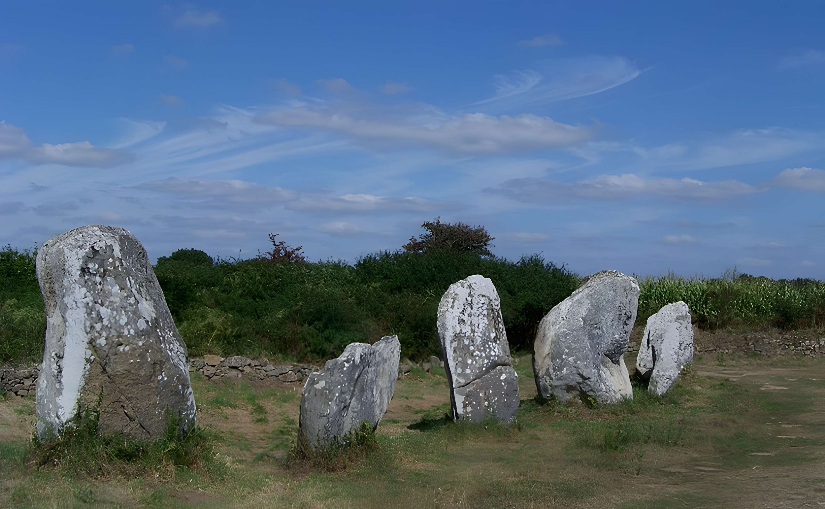 Alignements de Kerzérho à Erdeven