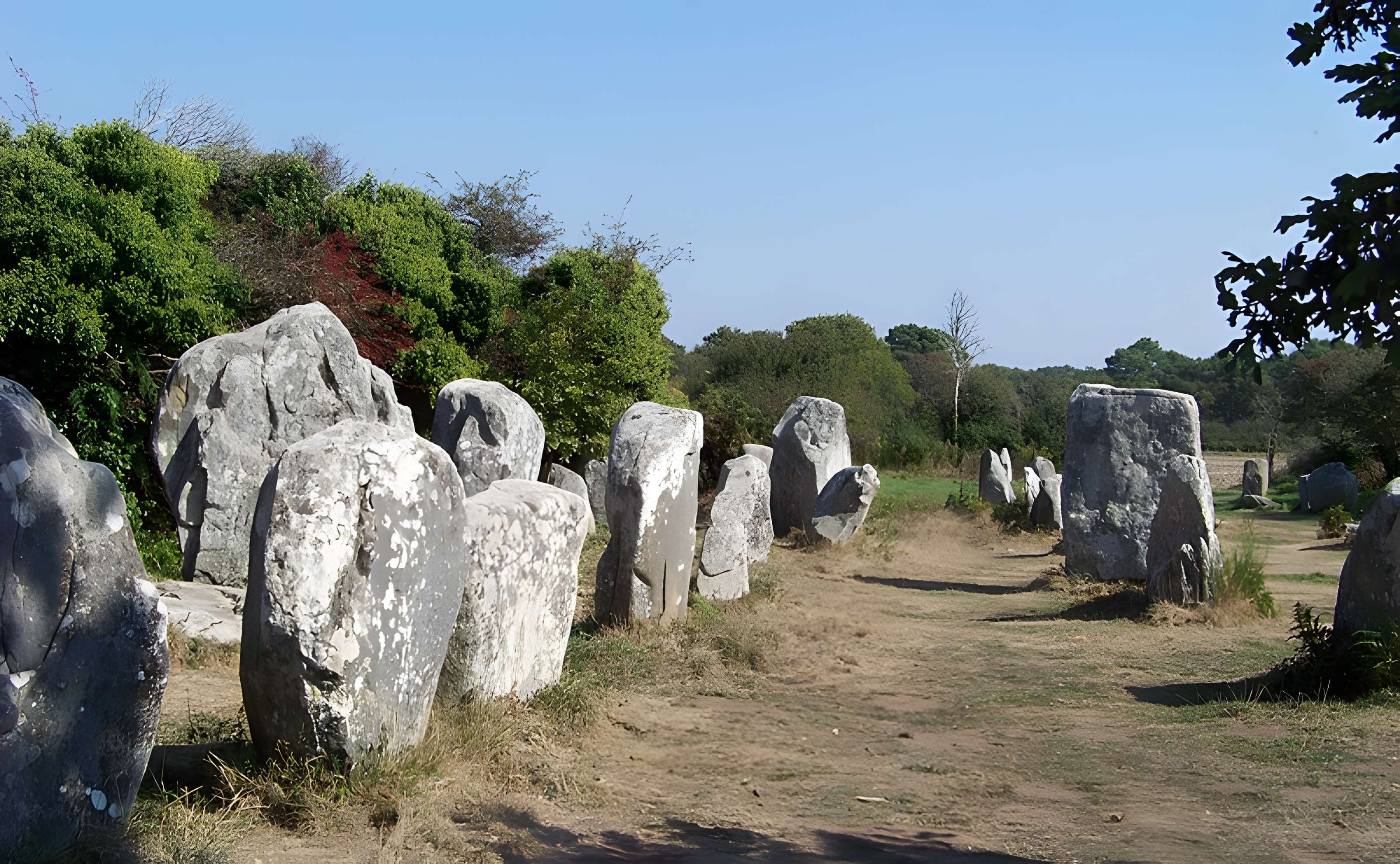 Alignements de Kerzérho à Erdeven