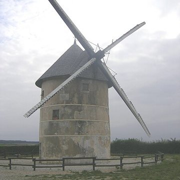 Moulin à vent Dautin à Migé