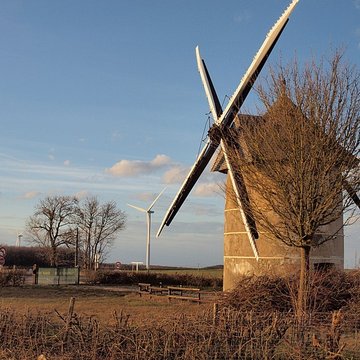 Moulin à vent Dautin à Migé