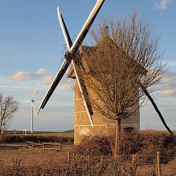 Moulin à vent Dautin à Migé