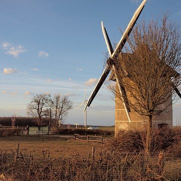 Moulin à vent Dautin à Migé