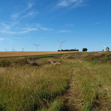 Moulin à vent Dautin à Migé