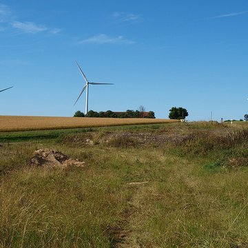 Moulin à vent Dautin à Migé