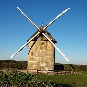 Moulin à vent Dautin à Migé