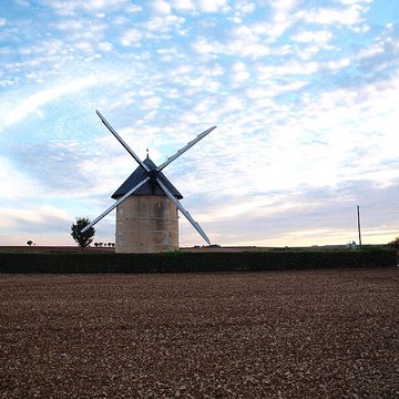 Moulin à vent Dautin à Migé