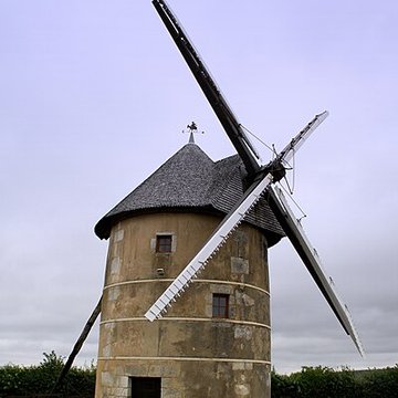 Moulin à vent Dautin à Migé