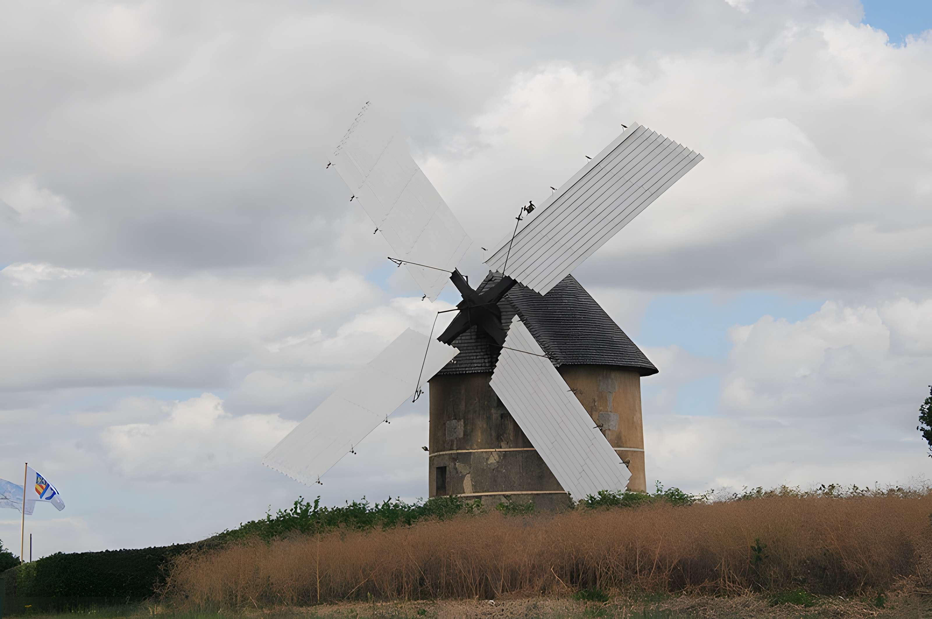Moulin à vent Dautin à Migé