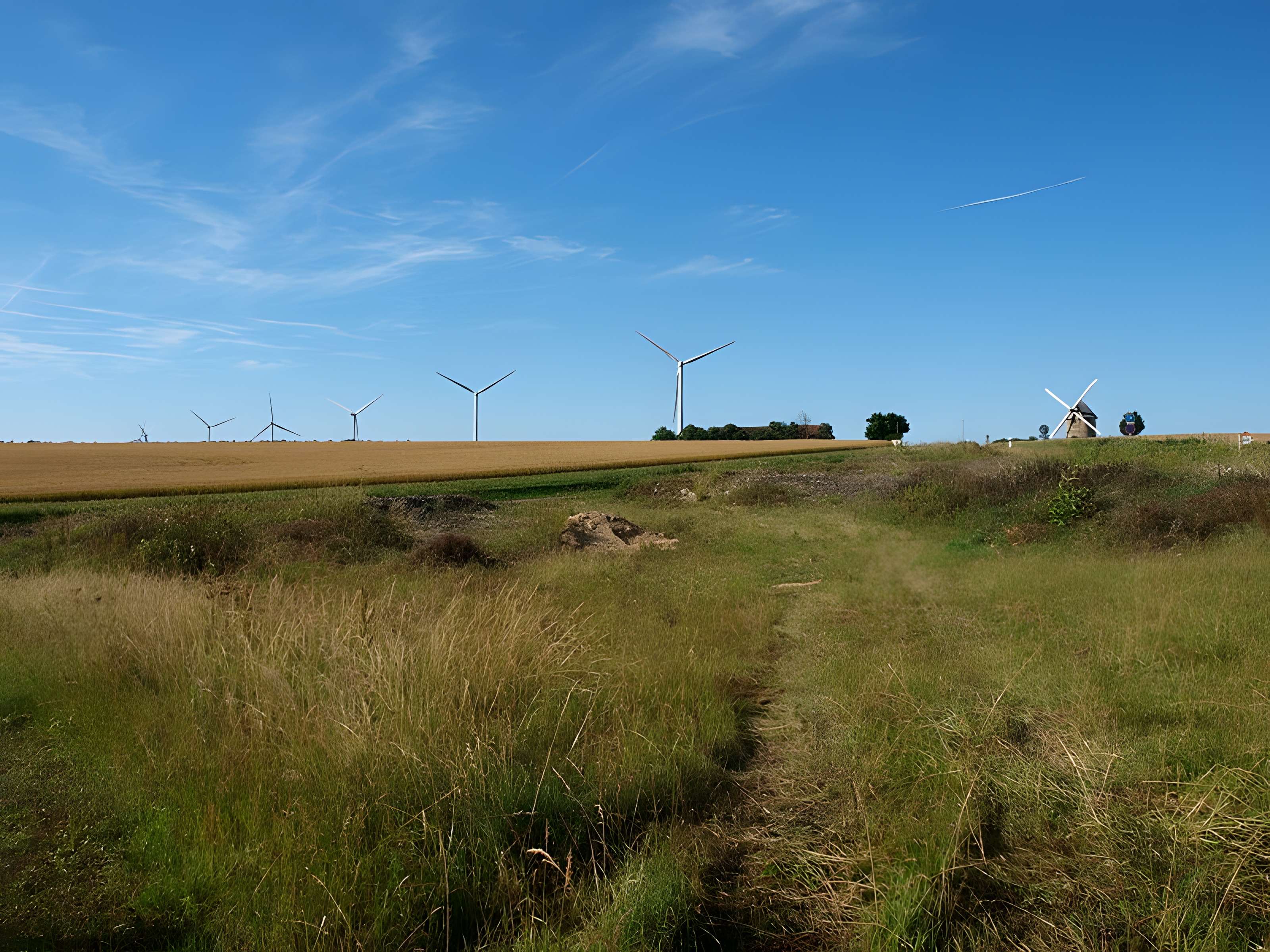 Moulin à vent Dautin à Migé