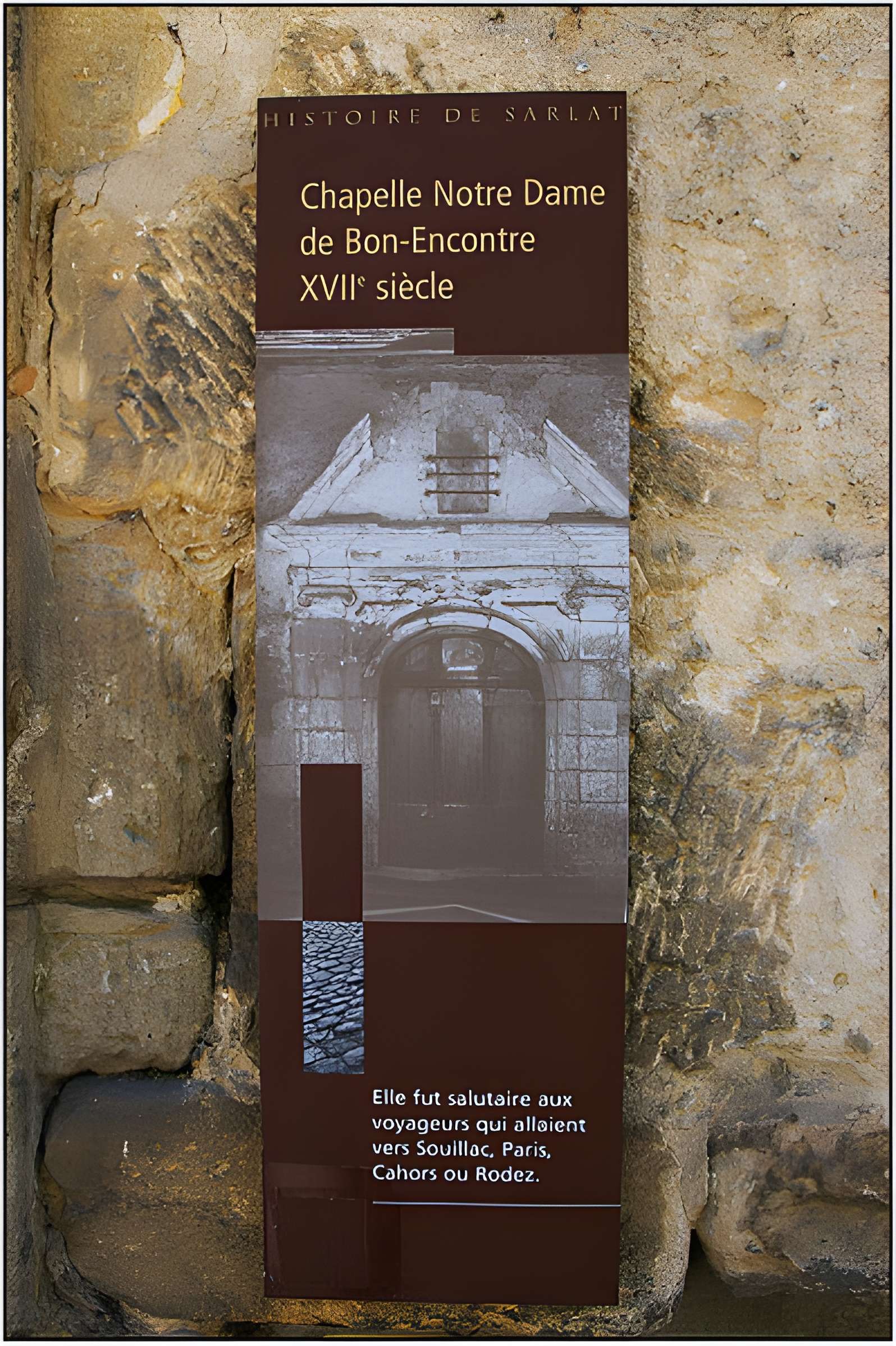 Chapelle Notre-Dame-de-Bon-Encontre à Sarlat-la-Canéda 