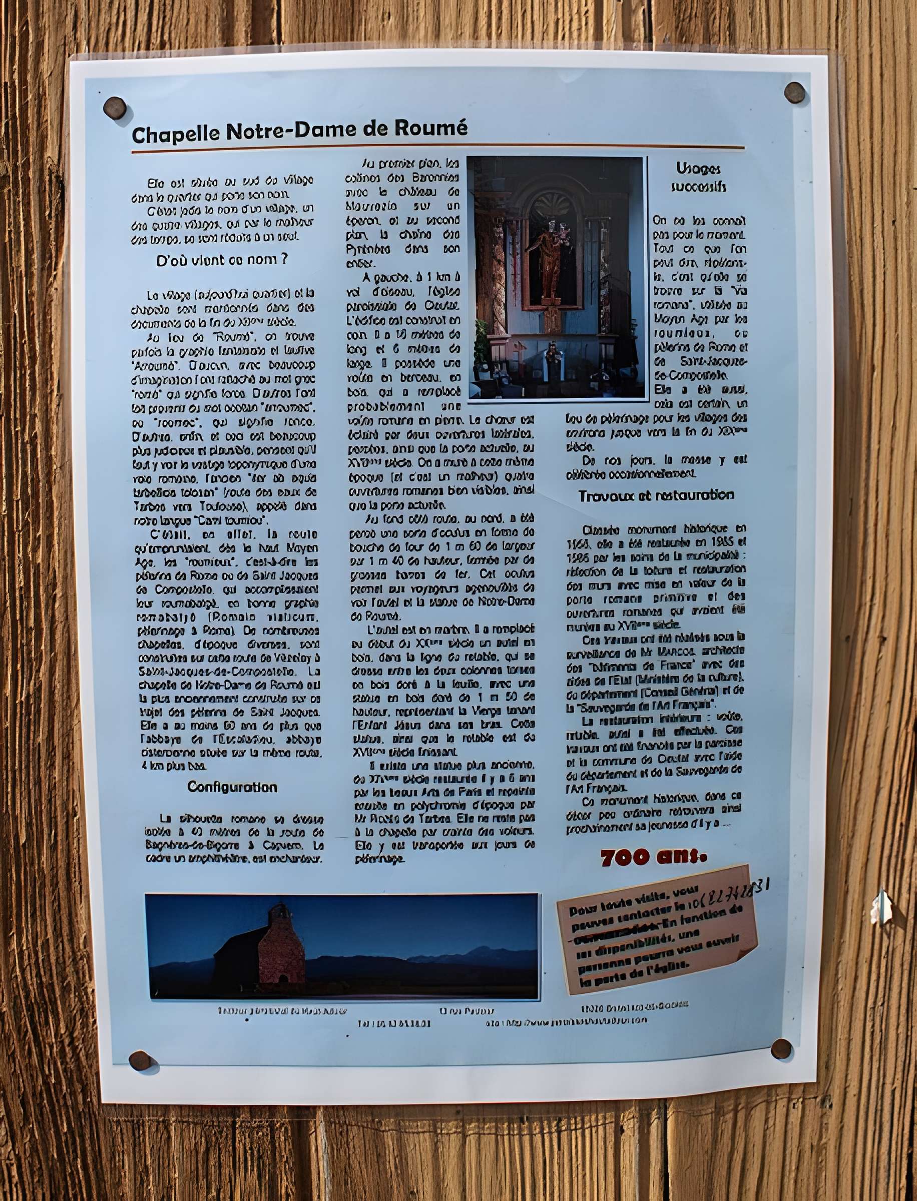 Chapelle Notre-Dame-de-Roumé de Cieutat