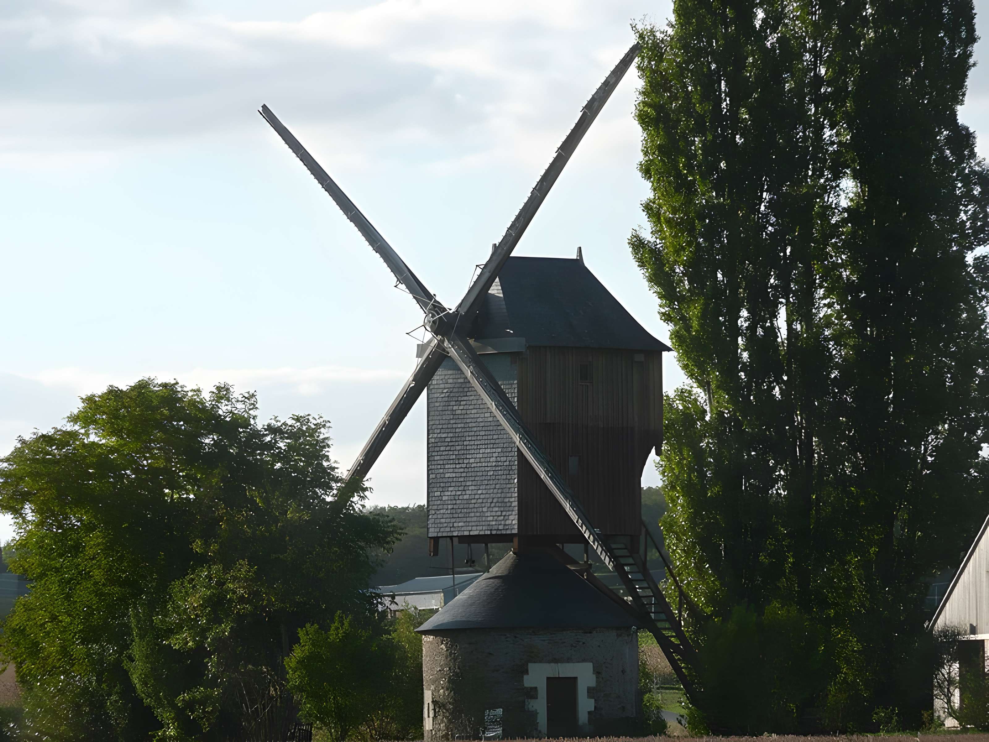 Moulin de Patouillet à Charcé-Saint-Ellier-sur-Aubance