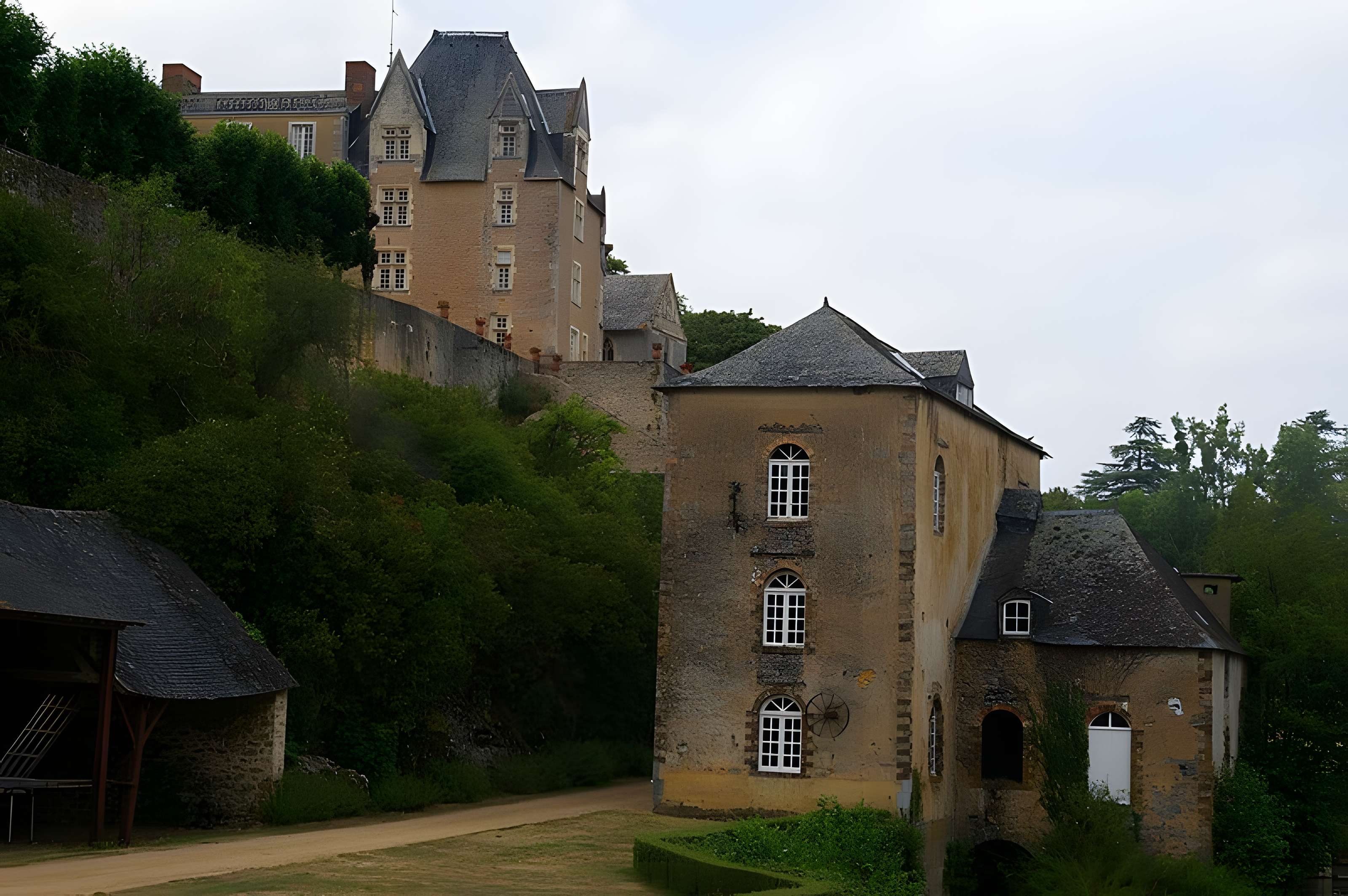 Moulin de Thévalles à Chémeré-le-Roi
