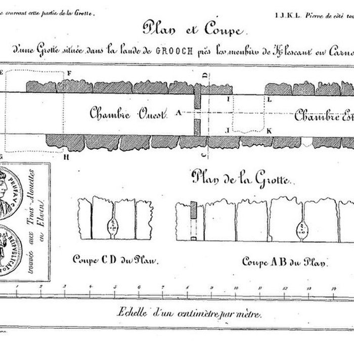 Photo de Dolmen de Kerlescan à Carnac
