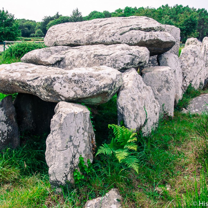 Photo de Dolmen de Kerlescan à Carnac