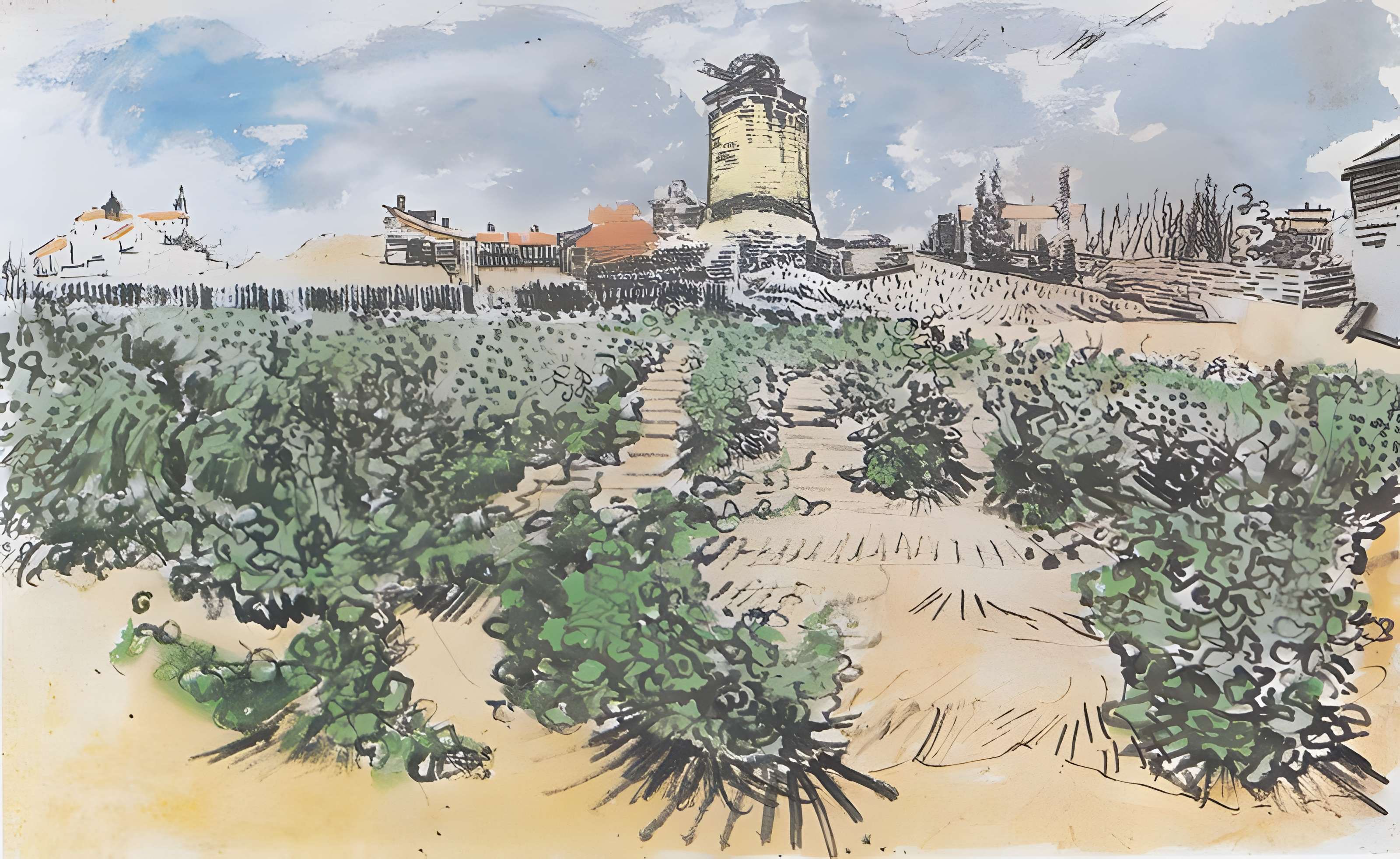 Moulin Saint-Pierre dit Le Moulin d'Alphonse Daudet