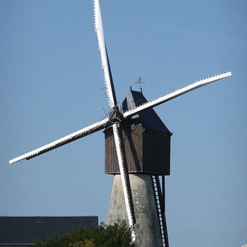 Moulin-cavier de Gasté à Grézillé