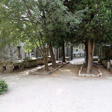 Nécropole des Alyscamps et Église Saint-Honorat à Arles