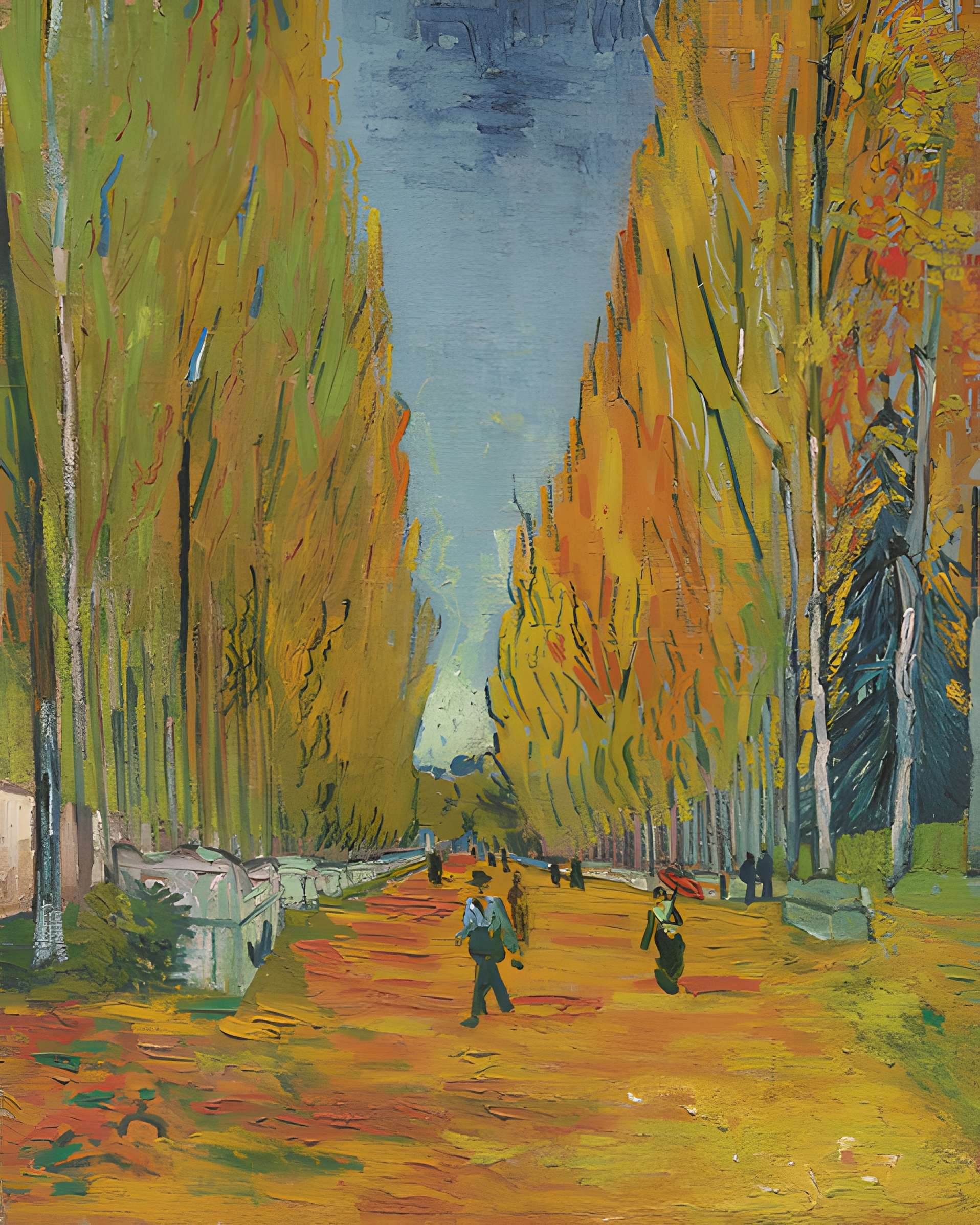 Nécropole des Alyscamps et Église Saint-Honorat à Arles