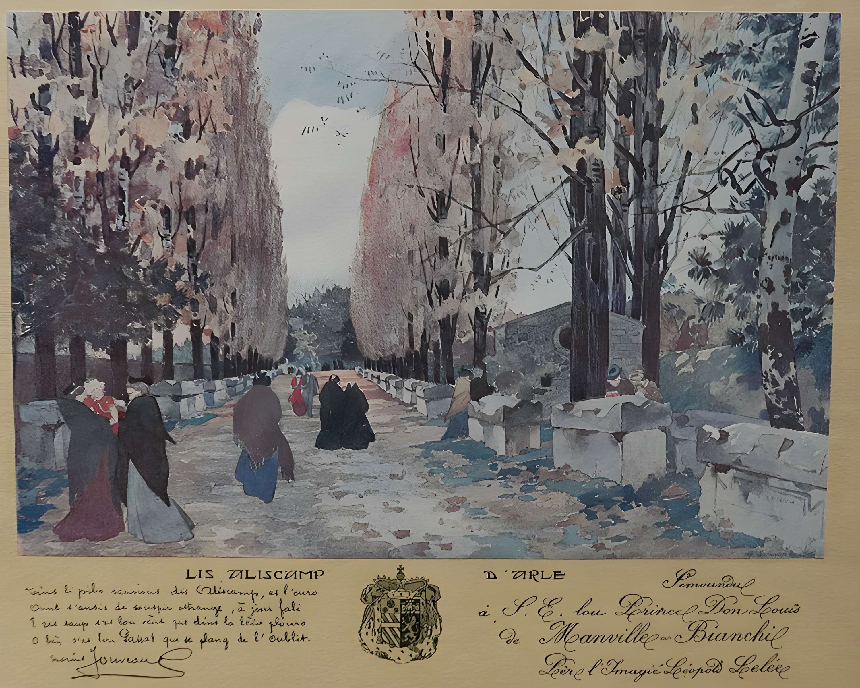 Nécropole des Alyscamps et Église Saint-Honorat à Arles