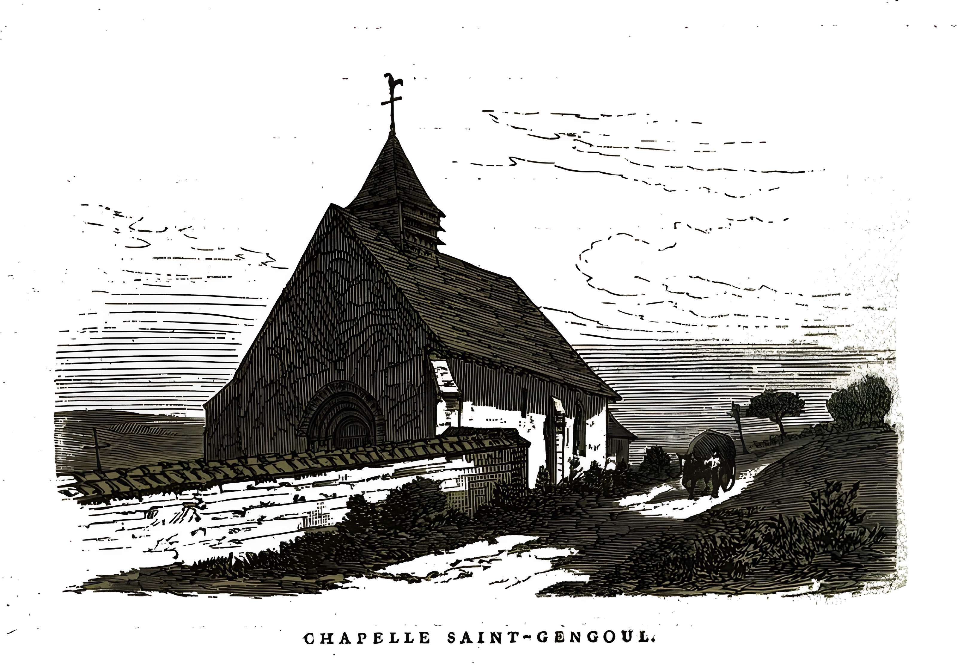 Chapelle Saint-Gengould de Courmononcle 