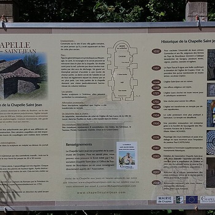 Photo de Chapelle Saint-Jean de Crupies