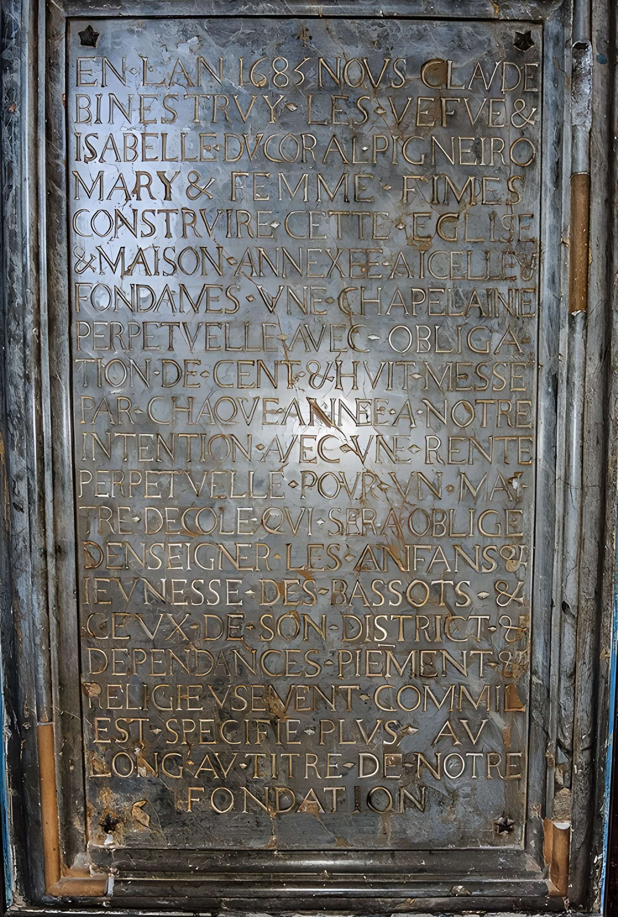 Chapelle Saint-Joseph-aux-Bassots de Villers-le-Lac