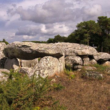 Dolmen de Kermario à Carnac