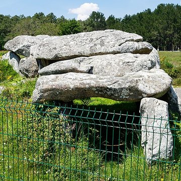 Dolmen de Kermario à Carnac