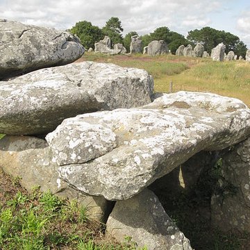 Dolmen de Kermario à Carnac