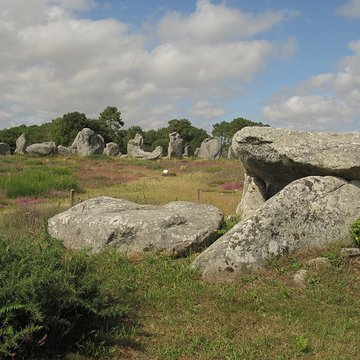 Dolmen de Kermario à Carnac