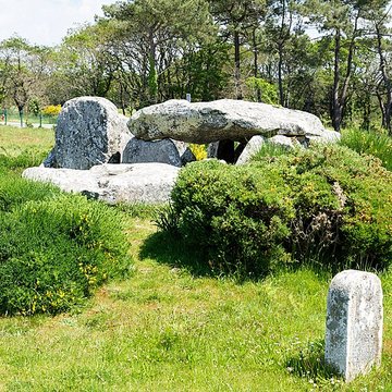 Dolmen de Kermario à Carnac