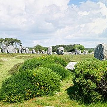 Dolmen de Kermario à Carnac