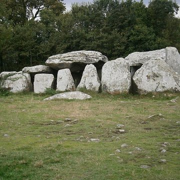 Dolmen de Kermario à Carnac