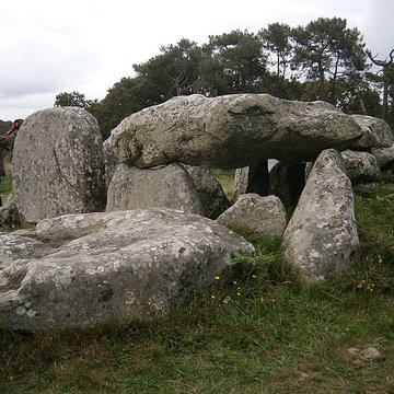 Dolmen de Kermario à Carnac