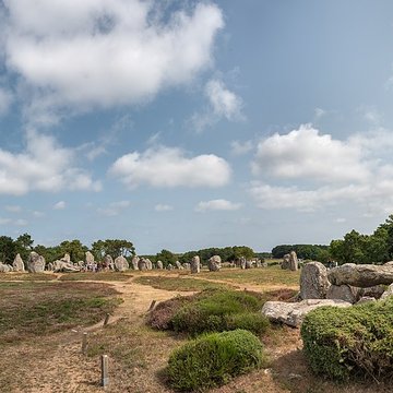 Dolmen de Kermario à Carnac