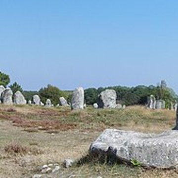 Dolmen de Kermario à Carnac