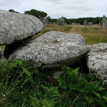 Dolmen de Kermario à Carnac