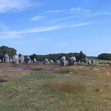 Dolmen de Kermario à Carnac