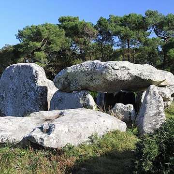 Dolmen de Kermario à Carnac