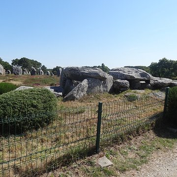 Dolmen de Kermario à Carnac