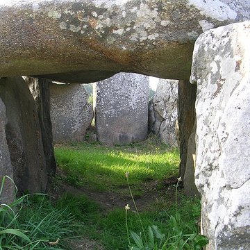 Dolmen de Kermario à Carnac