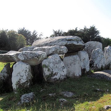 Dolmen de Kermario à Carnac