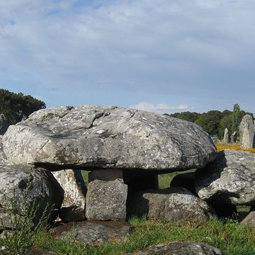 Dolmen de Kermario à Carnac