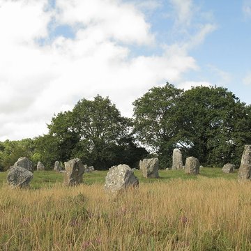 Dolmen de Kermario à Carnac
