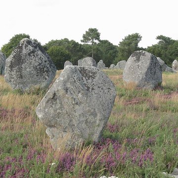 Dolmen de Kermario à Carnac