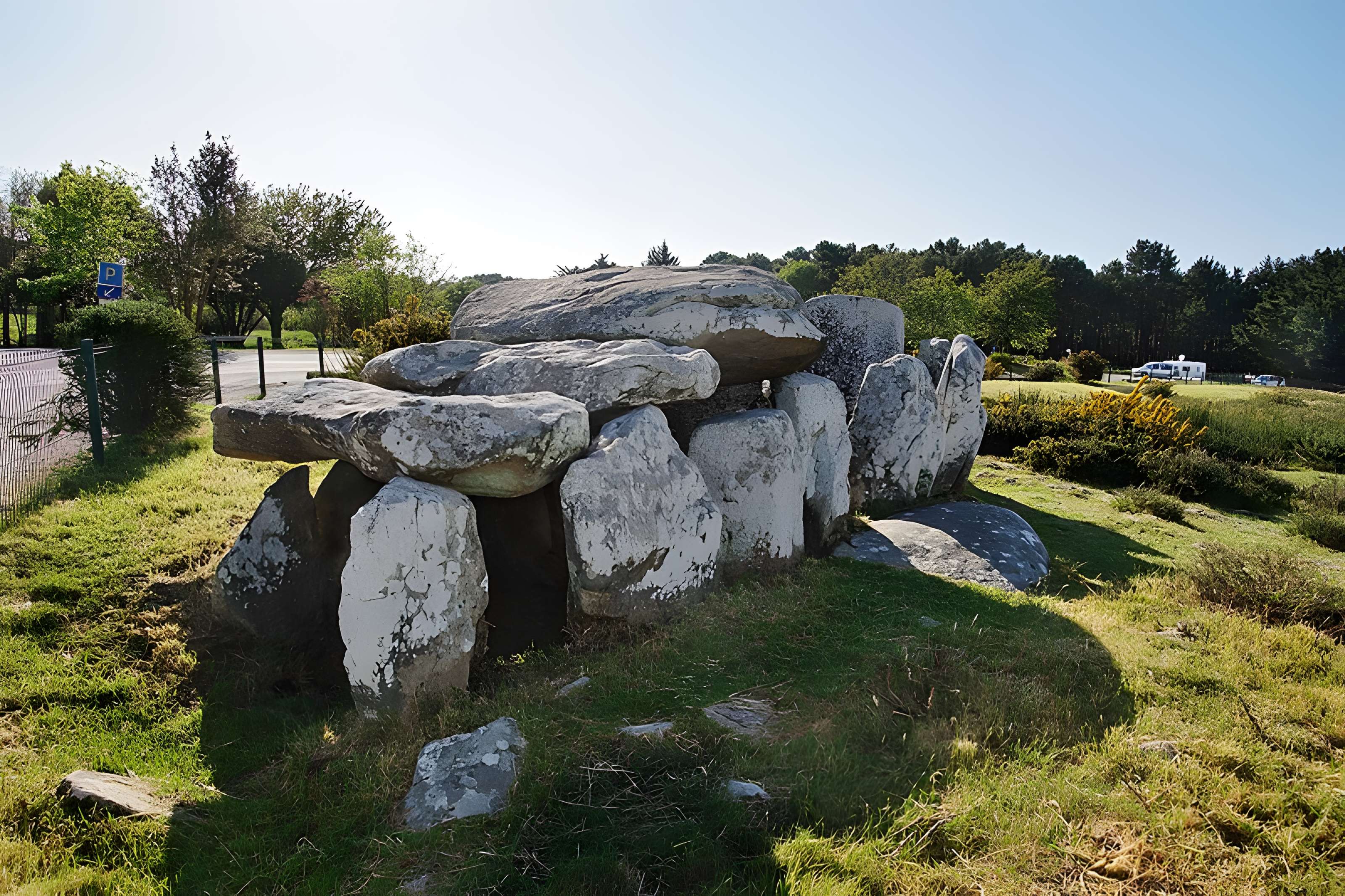 Dolmen de Kermario à Carnac