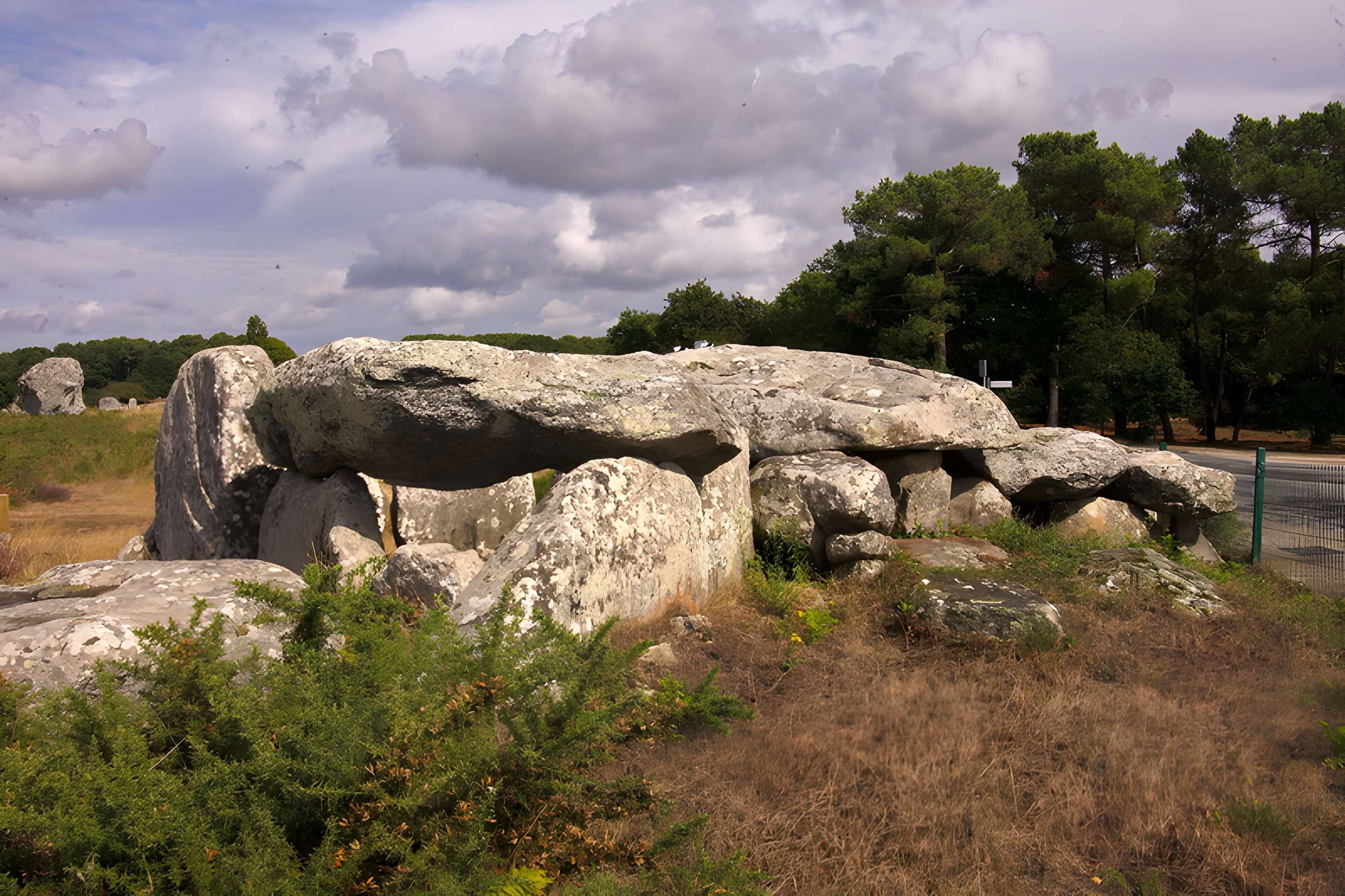 Dolmen de Kermario à Carnac