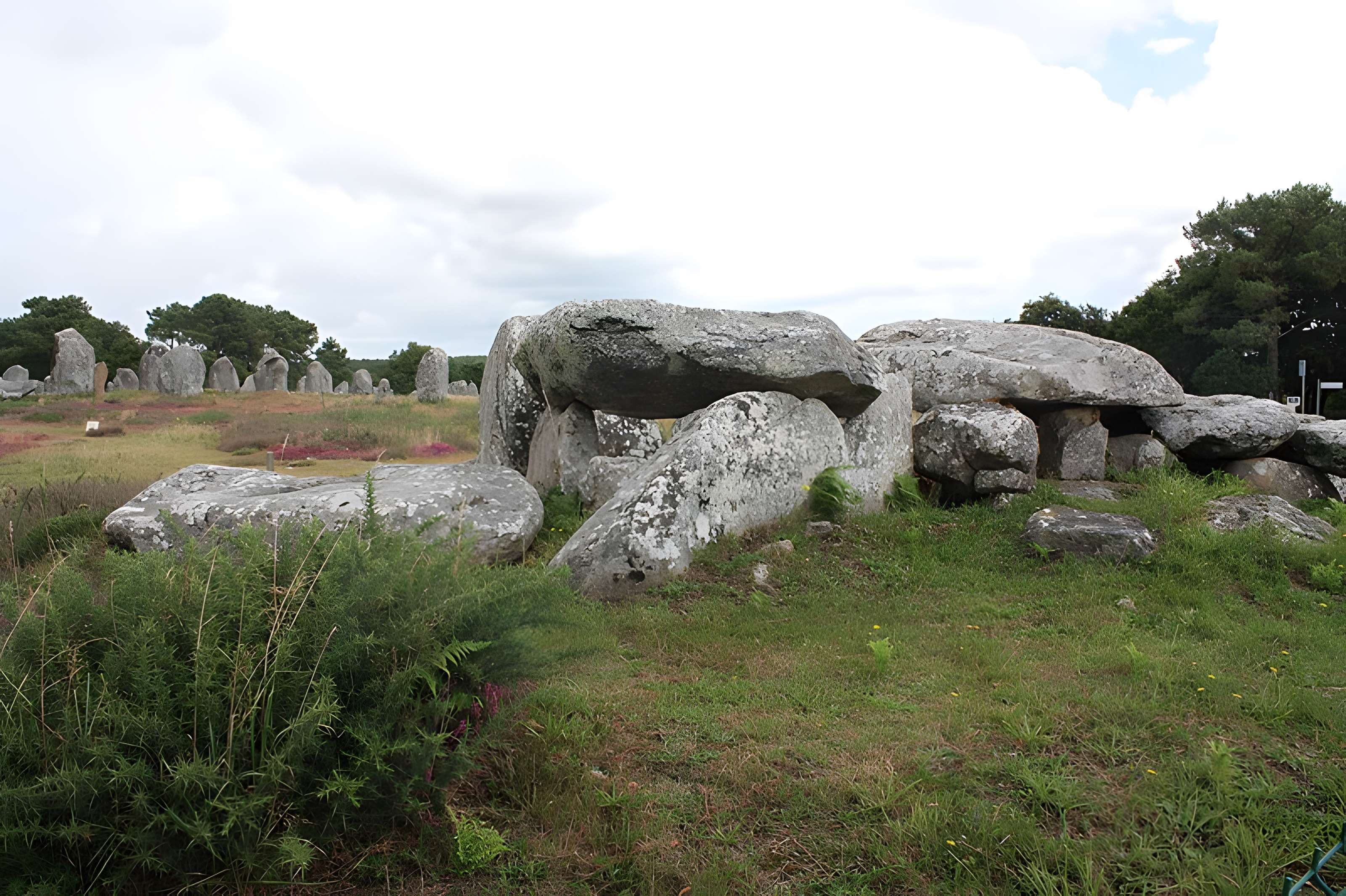Dolmen de Kermario à Carnac