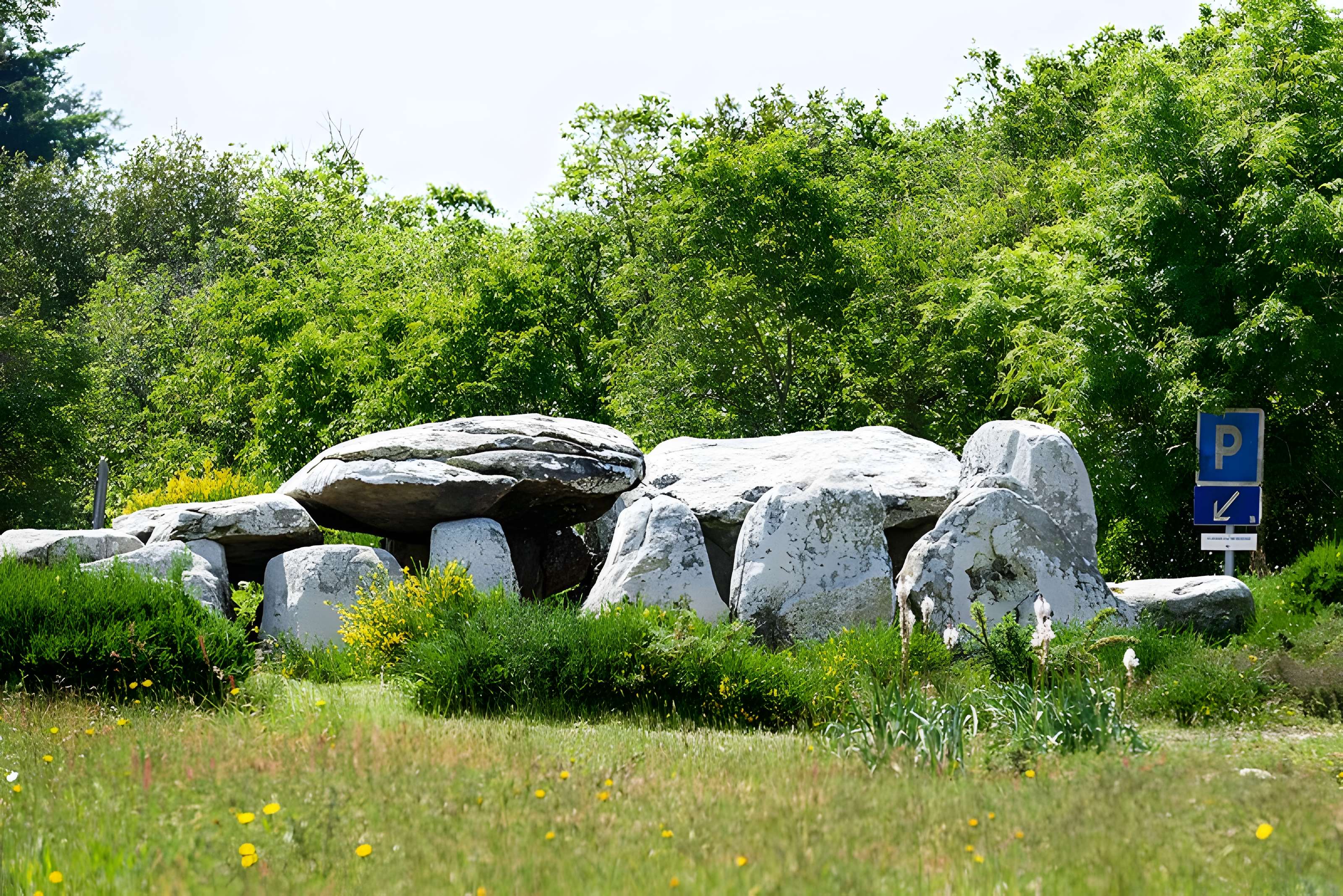 Dolmen de Kermario à Carnac